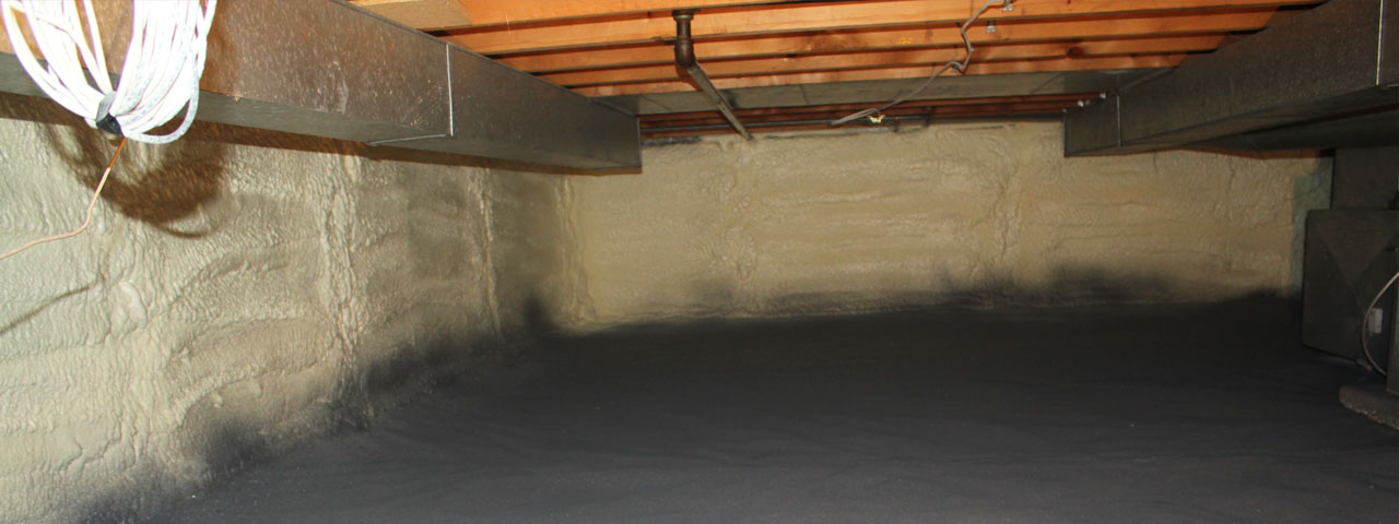 Concord spray foam insulation for crawl spaces